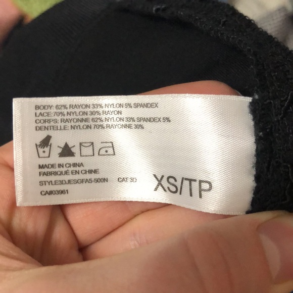 As Is Black lace skirt - Picture 5 of 7